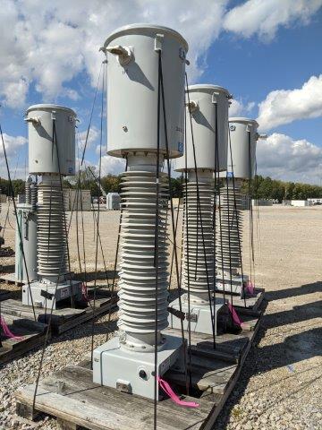 Set of 5 ABB CT Instrument Transformers